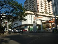 Cityscape of Chino Roces Avenue and Pio del Pilar in Makati City showing Makati Cinema Square Tower, Plaza Fair, King’s Court Buildings, and Paseo De Roces Legaspi Tower