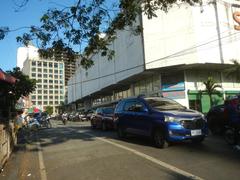 Cityscape of Chino Roces Avenue buildings including Makati Cinema Square Tower and Plaza Fair in Pio del Pilar, Makati City