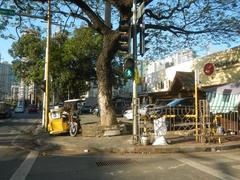 Makati Cinema Square Tower and surrounding buildings along Chino Roces Avenue in Pio del Pilar, Makati City
