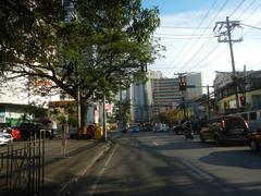 Makati Cinema Square Tower and surrounding buildings along Chino Roces Avenue in Pio del Pilar, Makati City