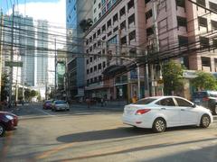 Makati Cinema Square Tower and surrounding buildings along Chino Roces Avenue in Pio del Pilar, Makati City