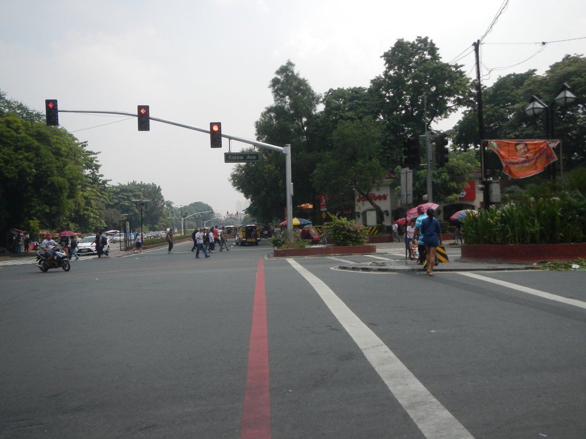 Scenic view of Kalaw Avenue, Luneta Hotel, Eton BayPark Manila, Rizal Park, Ermita, Manila with Manila Bay at South Road corner Roxas Boulevard