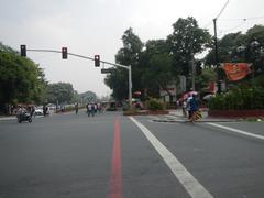 Scenic view of Kalaw Avenue, Luneta Hotel, Eton BayPark Manila, Rizal Park, Ermita, Manila with Manila Bay at South Road corner Roxas Boulevard