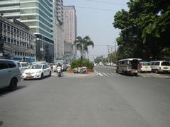 View of Kalaw Avenue in Ermita, Manila showing Luneta Hotel, Rizal Park entrance, and surroundings near Manila Bay and Roxas Boulevard