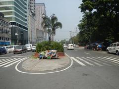 Kalaw Avenue with Luneta Hotel and Eton BayPark Manila, overlooking Rizal Park and Manila Bay in Ermita, City of Manila.