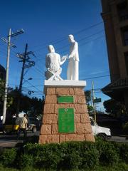 Facade of Our Lady of the Abandoned Parish Church and Kapitan Moy Residence in Marikina City, Metro Manila
