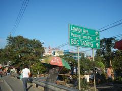 Sales Interchange highway junction connecting South Luzon Expressway and Metro Manila Skyway in Makati and Pasay City