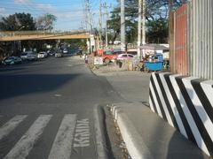 Sales Interchange in Metro Manila connecting South Luzon Expressway and Metro Manila Skyway with surrounding areas like Makati and Pasay City
