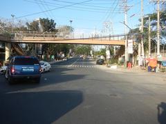 View of Sales Interchange connecting South Luzon Expressway and Metro Manila Skyway near Makati City and Pasay City
