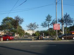 Sales Interchange connecting South Luzon Expressway and Metro Manila Skyway in Makati City, Philippines