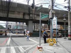 View of Torre Lorenzo Plaza-Residences, Burgundy Westbay Tower, The Grand Towers, Pacific Regency, and Vito Cruz Towers along Pablo Ocampo Sr. Avenue and Taft Avenue in Malate, Manila
