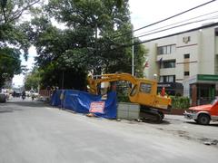 High-rise buildings including Torre Lorenzo Plaza-Residences, Burgundy Westbay Tower, The Grand Towers, Pacific Regency & City Land, Vito Cruz Towers along Pablo Ocampo Street and Taft Avenue in Malate, Manila