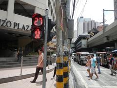 High-rise buildings including Torre Lorenzo Plaza-Residences and Burgundy Westbay Tower along Pablo Ocampo Street and Taft Avenue in Malate, Manila