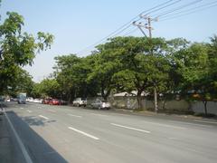 Zuellig Building and One Roxas Triangle at the corner of Paseo de Roxas and Makati Avenue in Makati City, Philippines