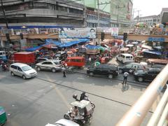 General Gregorio del Pilar Elementary School near Abad Santos Avenue and Recto Avenue footbridge in Santa Cruz, Manila