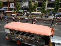 General Gregorio del Pilar Elementary School near Abad Santos Avenue and Recto Avenue in Santa Cruz, Manila with Rizal Avenue and C.M Recto-Abad Santos Footbridge nearby