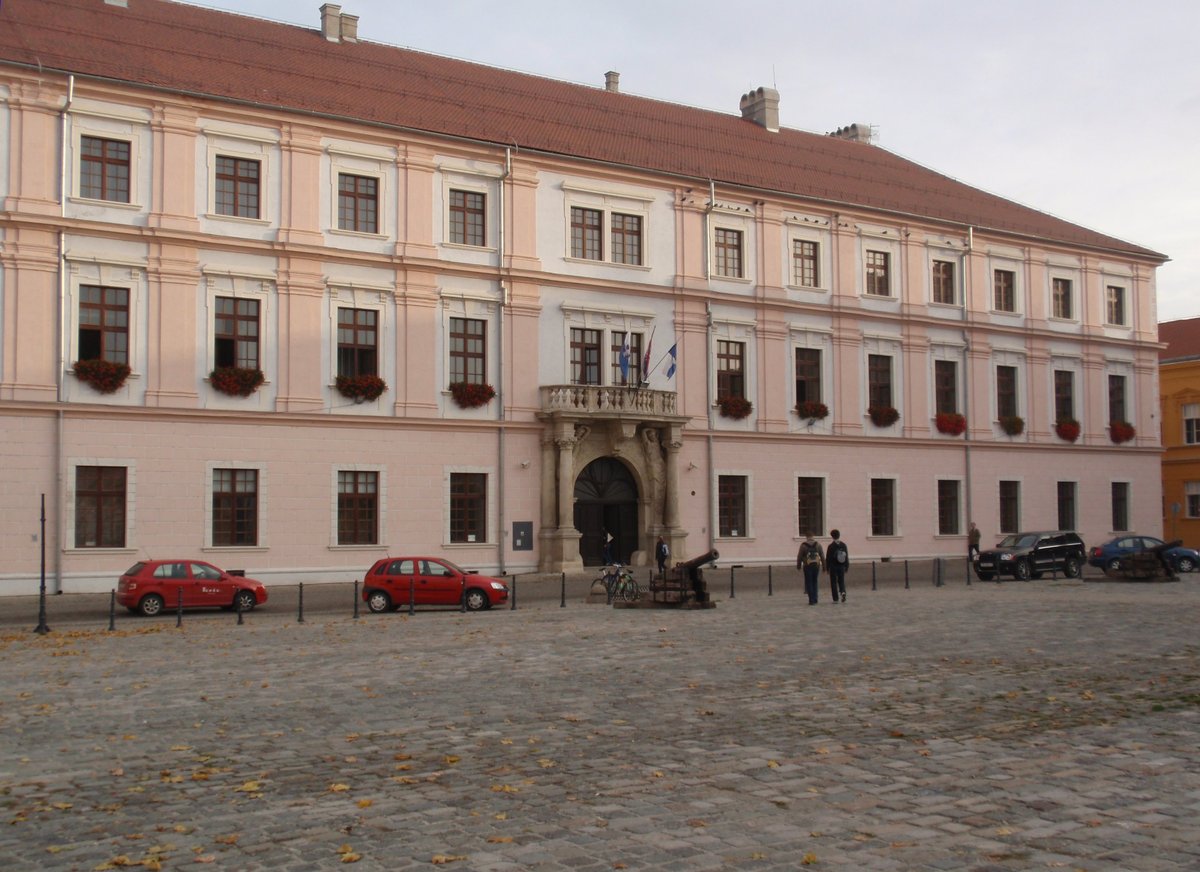 University of Osijek main building in Osijek, Croatia