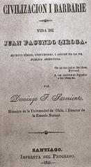 Book cover of Civilización i Barbarie Vida de Juan Facundo Quiroga by Domingo F. Sarmiento
