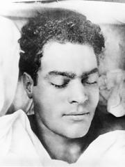 Portrait of Julio Antonio Mella on his deathbed