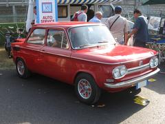 Vintage NSU 1000 car at Imola Circuit Italy 2007