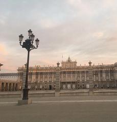 Royal Palace of Madrid exterior view