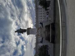 Royal Palace in Madrid, Spain on August 13, 2024