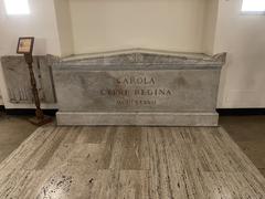 Qween Carlotta di Cipri's tomb under St. Peter's Basilica in Rome