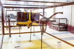 Ancient Egyptian chariot belonging to Yuya from tomb KV46