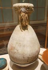 Ancient food storage jar from New Kingdom Egypt
