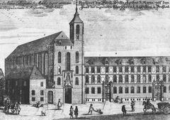Historic Prospectus of the Ducal Collegiate Church of St. Mary on the Sand in Breslau by Augustinian Canons