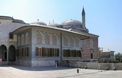 Outside view of the Crown Prince apartments at Topkapi Palace in Istanbul from Concubine's courtyard