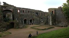 Kaiserpfalz Kaiserswerth historic castle ruins