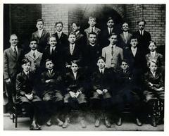 Group of Loyola College students in New Orleans, 1914-1915