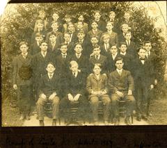 Group of Loyola College students in New Orleans, 1909