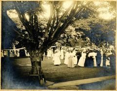 Corpus Christi mass and procession at Loyola College in 1900