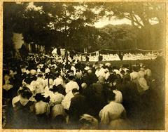 Corpus Christi mass and procession at Loyola College in 1900