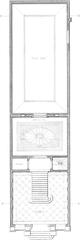 Historical architectural plan of Museum Fodor at Keizersgracht 609 Amsterdam from 1861-1863