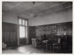 Historic photograph of Industria building, office of Firma Bunge at Dam 23-31, Amsterdam, 1918