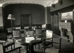 Interior of the Industrial Club in Amsterdam, 1916