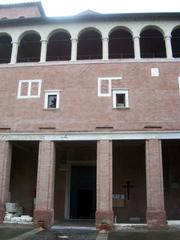 Exterior view of Basilica di S. Saba in Rome