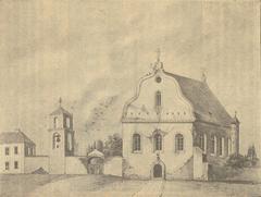 Historic Church of the Immaculate Conception in Vilnia Vilnius before 1810
