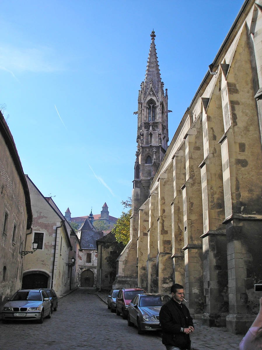 Church of the Sisters of St. Clara's Order in Bratislava, Slovakia
