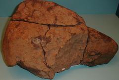 Neenach Meteorite specimen found in Antelope Valley California April 1948