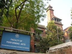 Faculty of Performing Arts building at M. S. University Baroda