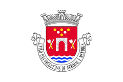 Flag of the civil parish union of Arrimal and Mendiga