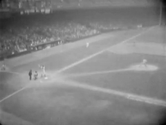 Tiger Stadium in Detroit during Hank Greenberg's final game before army service in 1941