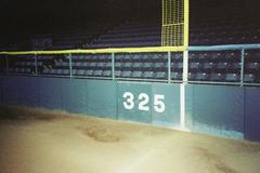 Right field corner at Tiger Stadium in Detroit Michigan