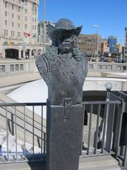 Frontenac bust at Valiants Memorial in Ottawa