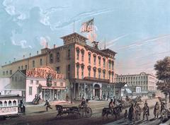 McVickre's Theatre on Madison Street in Chicago, 1866