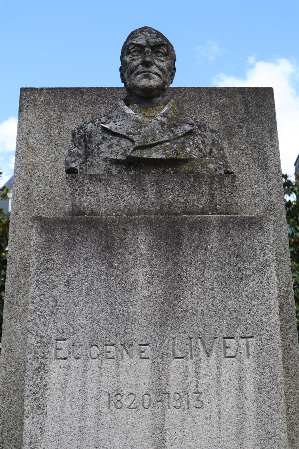 Monument À Eugène Livet in Nantes, France